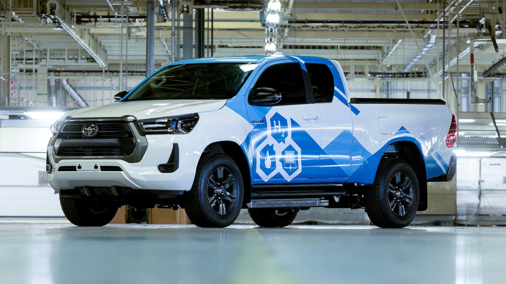 丰田发布Hilux氢燃料电池原型车，续航里程587公里